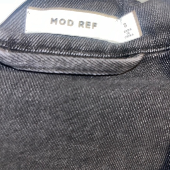 NWOT 12th Tribe Jet Setter Black Denim Women’s Jacket Size: Small - Picture 7 of 7